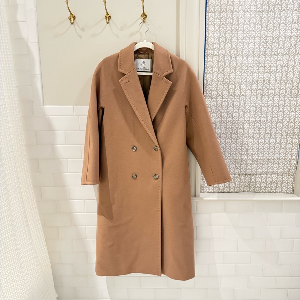 Aritzia Slouch Coat - “classic camel” - wool and cashmere